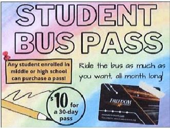 Student Bus Pass